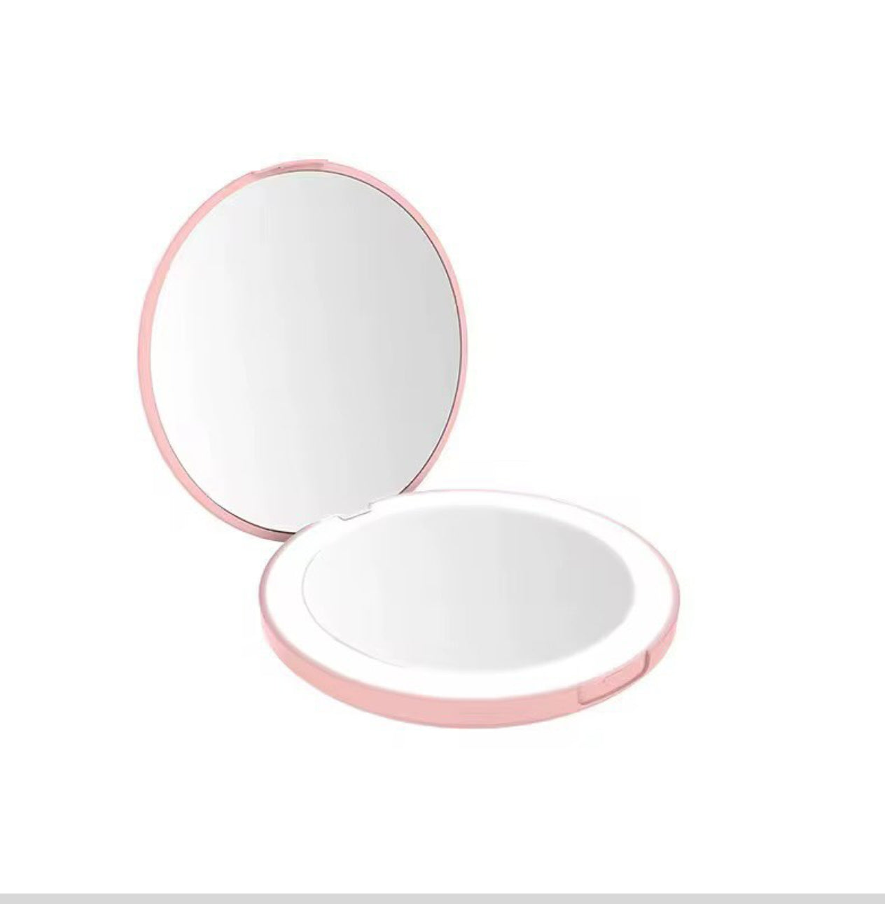 compact mirror with led light